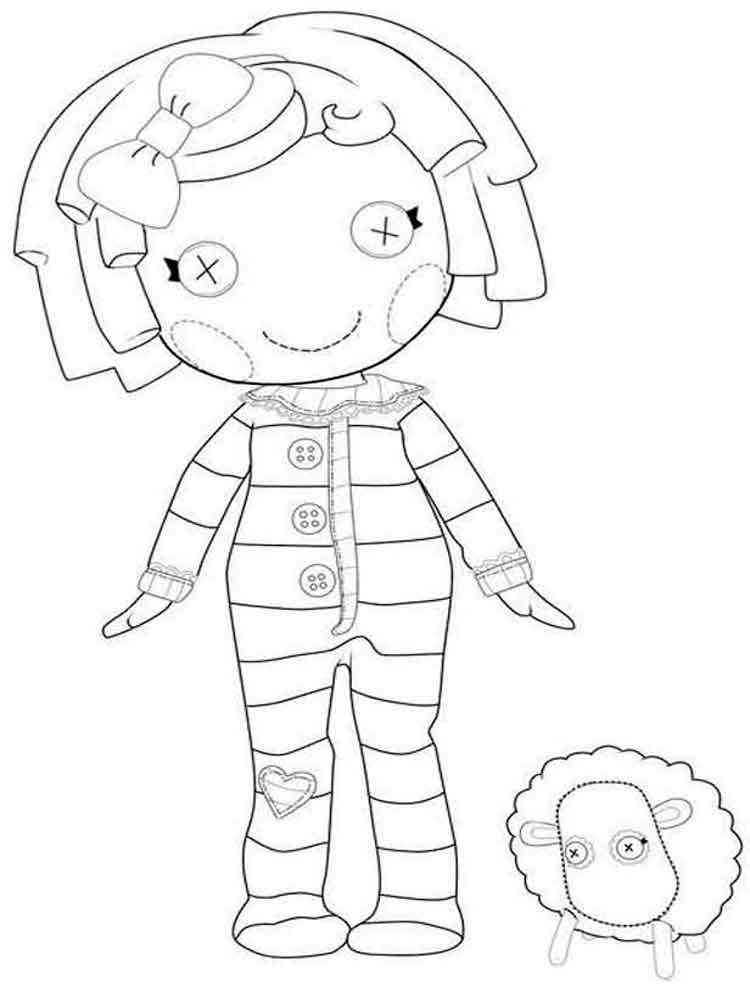 Lalaloopsy Coloring Pages Download And Print Lalaloopsy Coloring Pages