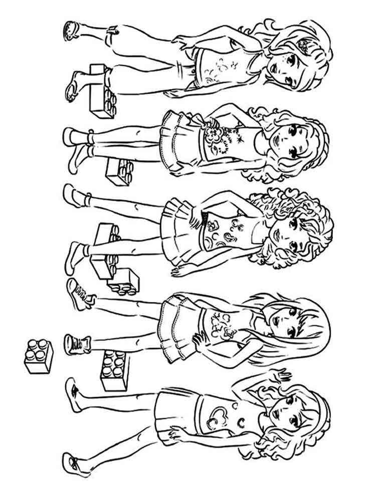 + Lego Friends Coloring Pages Printable Background - Super Coloring