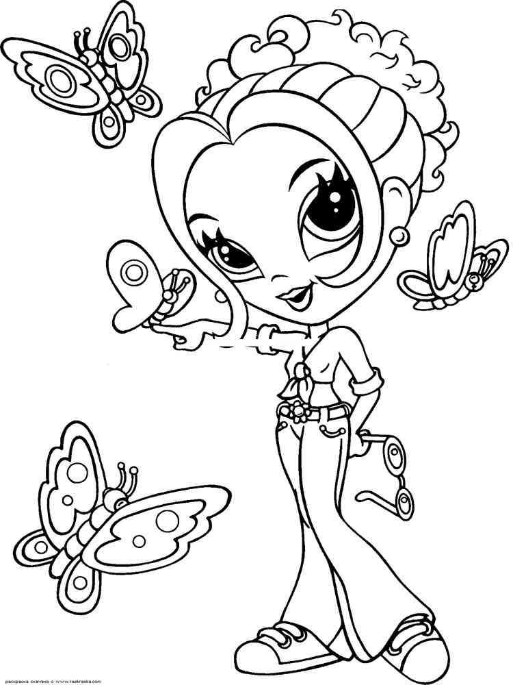 Lisa Frank coloring pages. Free Printable Lisa Frank ...