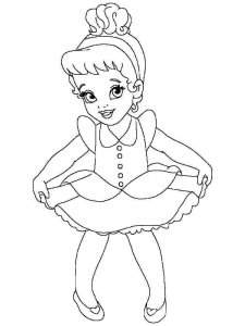 Little Princess Coloring Pages 8