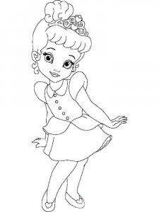 Little Princess Coloring Pages 9