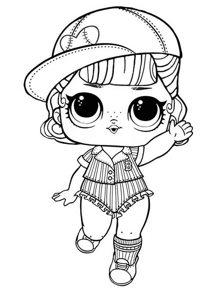 Download LOL dolls coloring pages. Free Printable LOL dolls ...