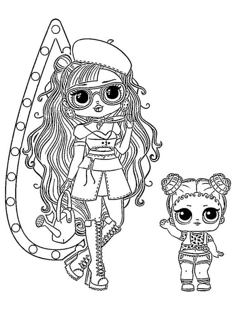 LOL OMG coloring pages. Download and print LOL OMG coloring pages