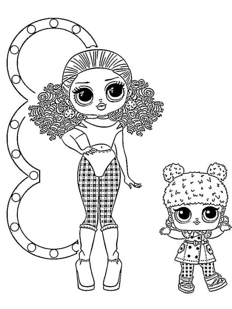 Uptown girl lol omg coloring pages printable – Artofit