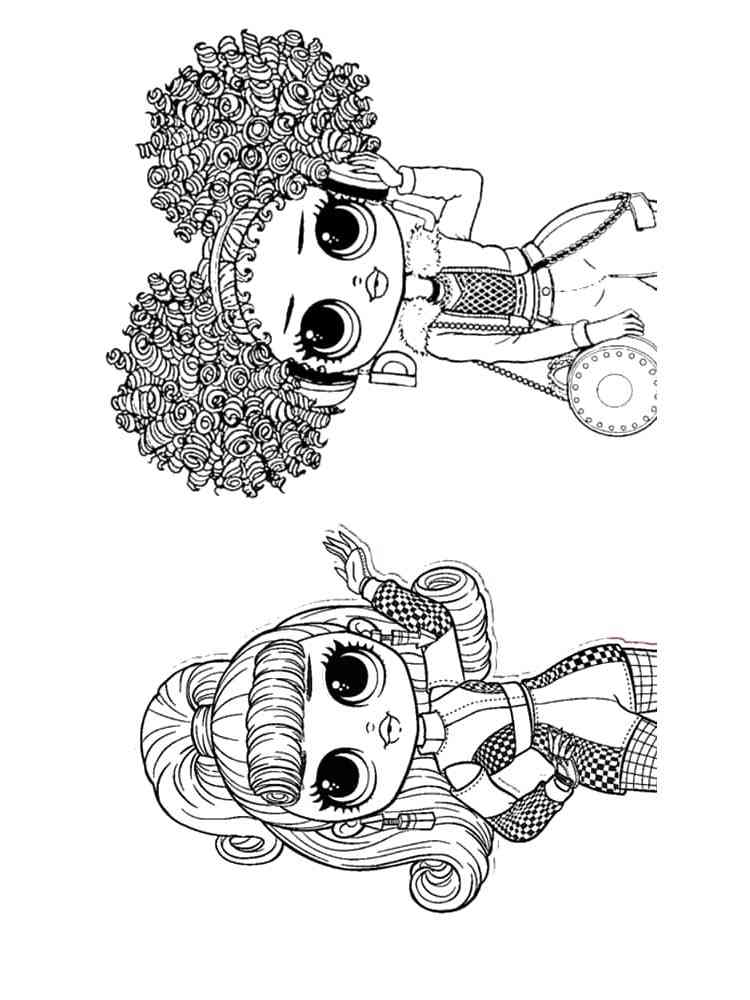 LOL OMG coloring pages. Download and print LOL OMG coloring pages