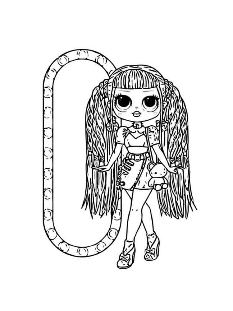 Lol Omg Dolls Printable Coloring Pages - Lol Surprise Coloring Book