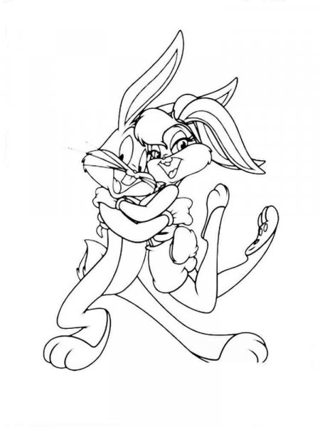 Lola Bunny coloring pages