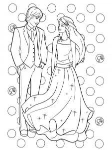 Lovers coloring page 16 - Free printable