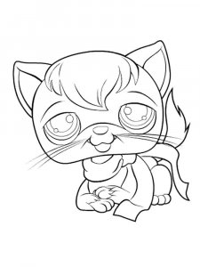 LPS coloring page 23 - Free printable
