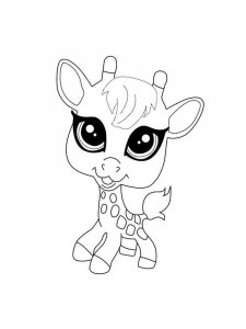 LPS coloring page 35 - Free printable