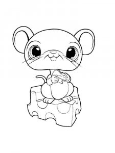 LPS coloring page 40 - Free printable