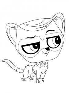 LPS coloring page 24 - Free printable