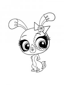 LPS coloring page 43 - Free printable