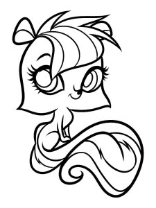 LPS coloring page 29 - Free printable