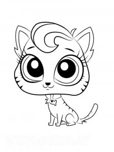 LPS coloring page 30 - Free printable