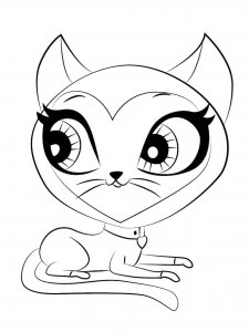 LPS coloring page 31 - Free printable