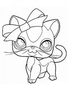 LPS coloring page 2 - Free printable