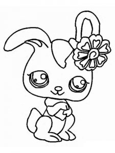 LPS coloring page 22 - Free printable
