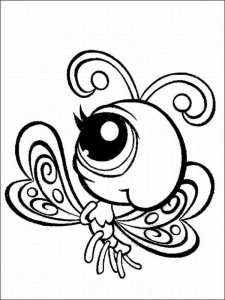 LPS coloring page 9 - Free printable