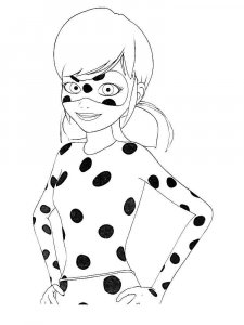 Marinette coloring page 13 - Free printable