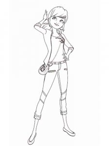 Marinette coloring page 14 - Free printable