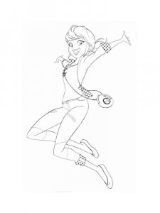 Marinette coloring page 15 - Free printable