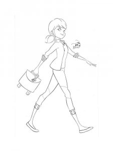 Marinette coloring page 17 - Free printable