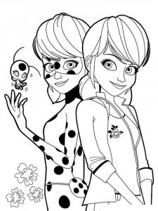 Marinette coloring page 2 - Free printable
