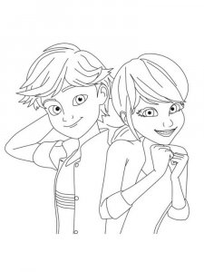 Marinette coloring page 3 - Free printable