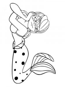 Marinette coloring page 4 - Free printable