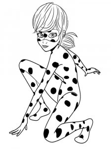 Marinette coloring page 5 - Free printable