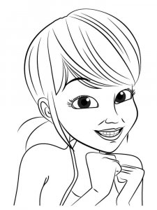 Marinette coloring page 7 - Free printable