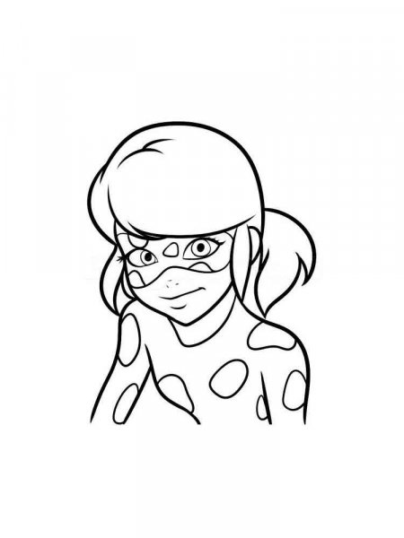 Marinette coloring pages