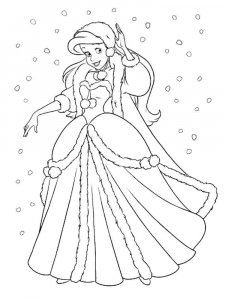 The Little Mermaid coloring page 1 - Free printable