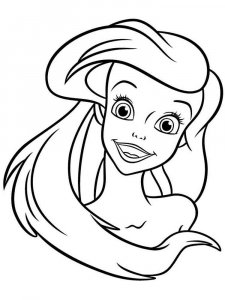 The Little Mermaid coloring page 11 - Free printable