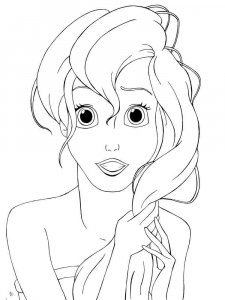 The Little Mermaid coloring page 19 - Free printable