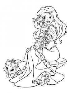 The Little Mermaid coloring page 22 - Free printable