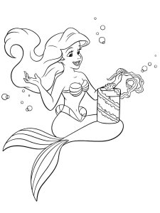 The Little Mermaid coloring page 32 - Free printable