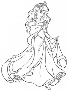 The Little Mermaid coloring page 36 - Free printable