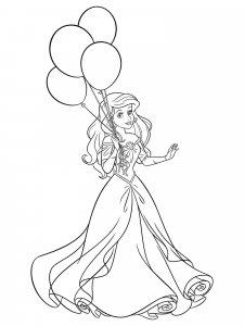 The Little Mermaid coloring page 37 - Free printable