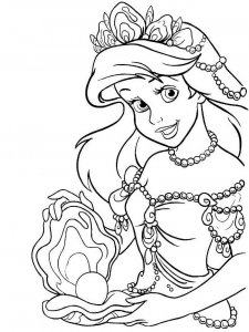 The Little Mermaid coloring page 43 - Free printable