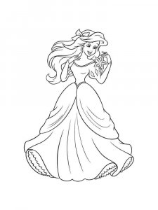 The Little Mermaid coloring page 58 - Free printable