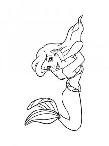 The Little Mermaid coloring page 59 - Free printable