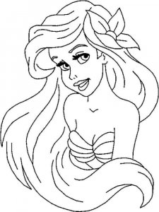 The Little Mermaid coloring page 65 - Free printable
