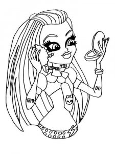 Monster High coloring page 11 - Free printable