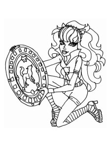 Monster High coloring page 21 - Free printable