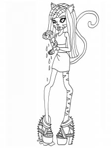 Monster High coloring page 25 - Free printable