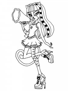 Monster High coloring page 28 - Free printable