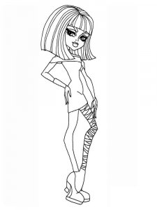 Monster High coloring page 50 - Free printable