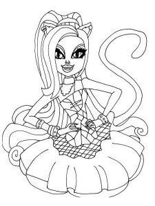 Monster High coloring page 57 - Free printable